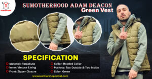 Sumotherhood Adam Deacon Green Vest