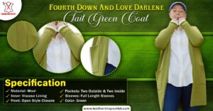 Fourth Down And Love Darlene Tait Green Coat