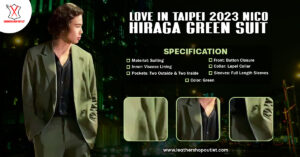 Love In Taipei 2023 Nico Hiraga Green Suit