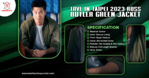 Love In Taipei 2023 Ross Butler Green Jacket